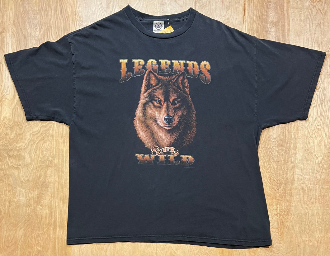 Vintage Wolf Legends of the Wild T-Shirt
