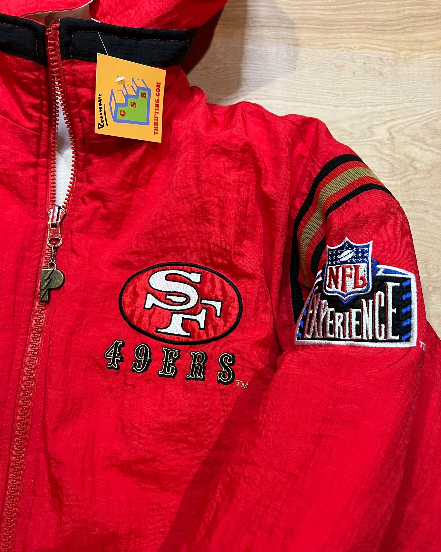 Vintage San Fransisco 49ers NFL Experience Reversible Pro Line Jacket