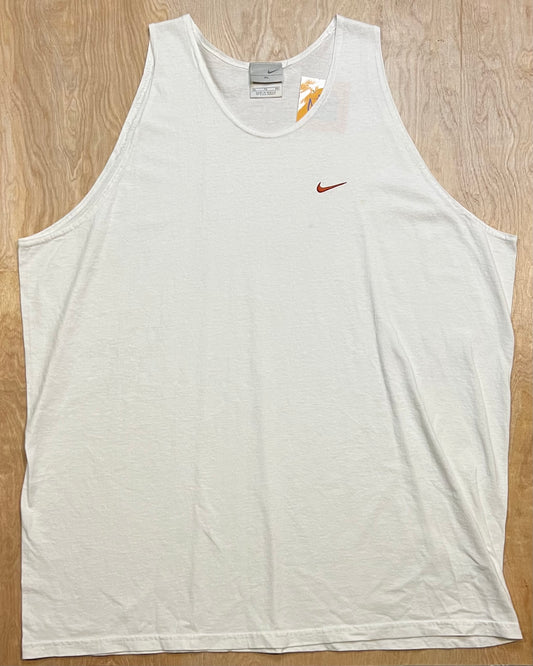 Vintage Nike Mini Swoosh Silver Tag Tank Top