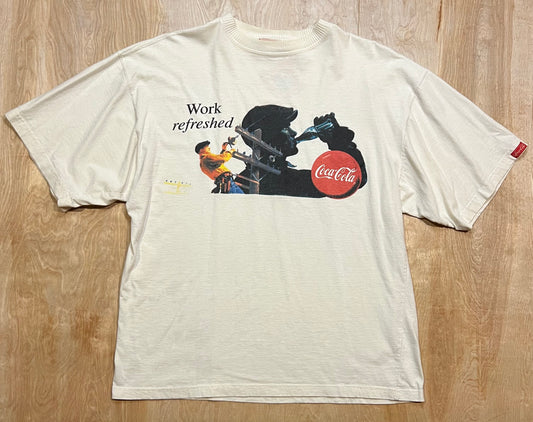 1993 Coca Cola "Work Refreshed" T-Shirt