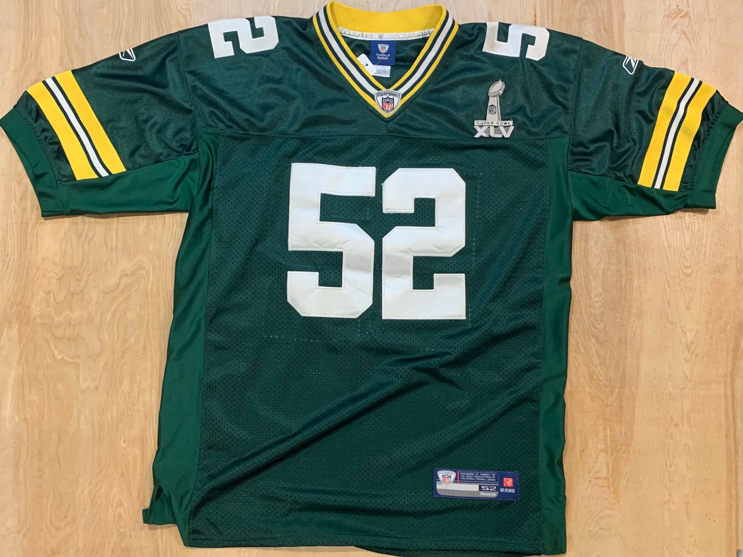 Packers Super Bowl Edition Clay Mathews Reebok Jersey