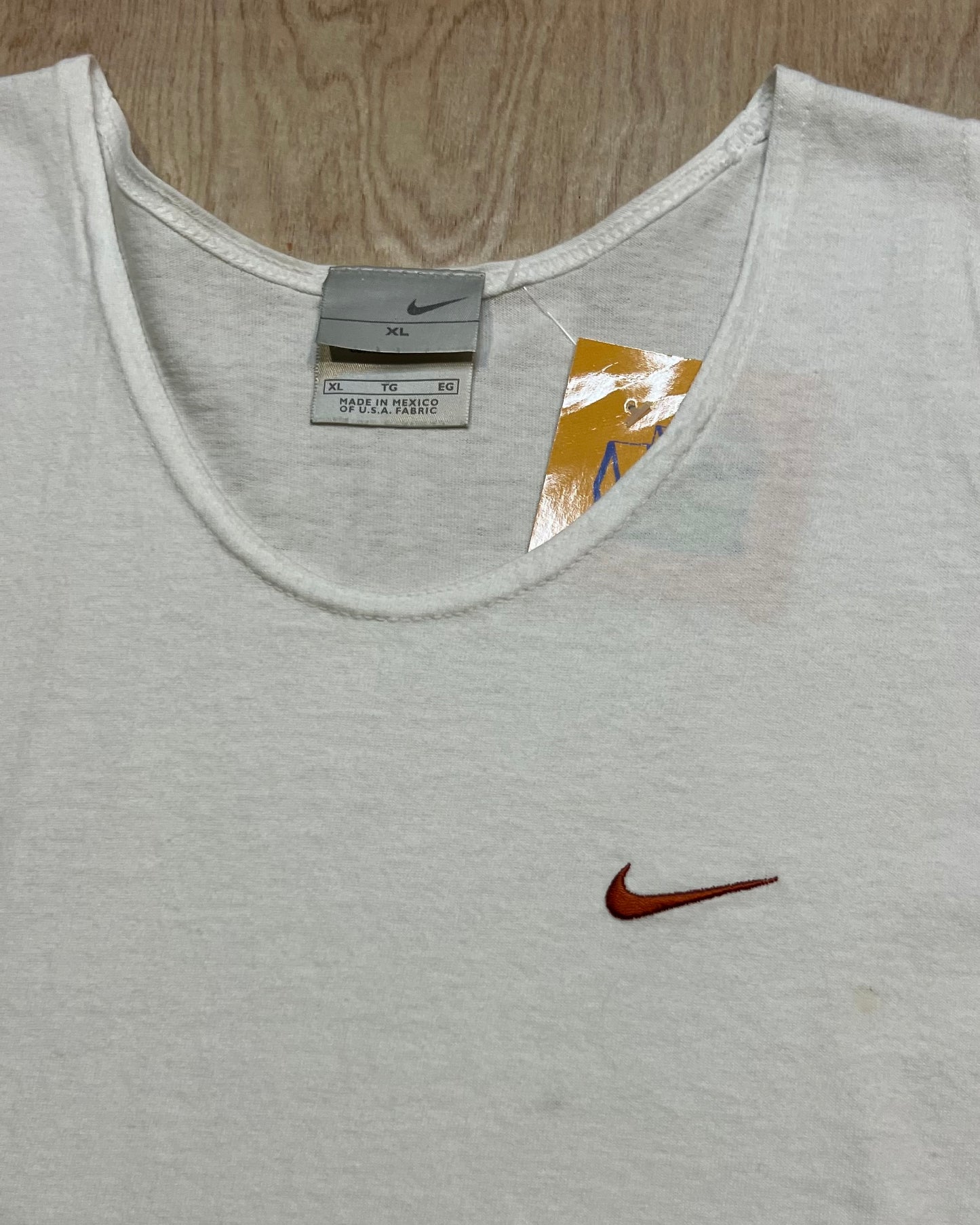 Vintage Nike Mini Swoosh Silver Tag Tank Top