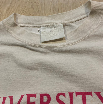 90's University of Notre Dame White T-Shirt