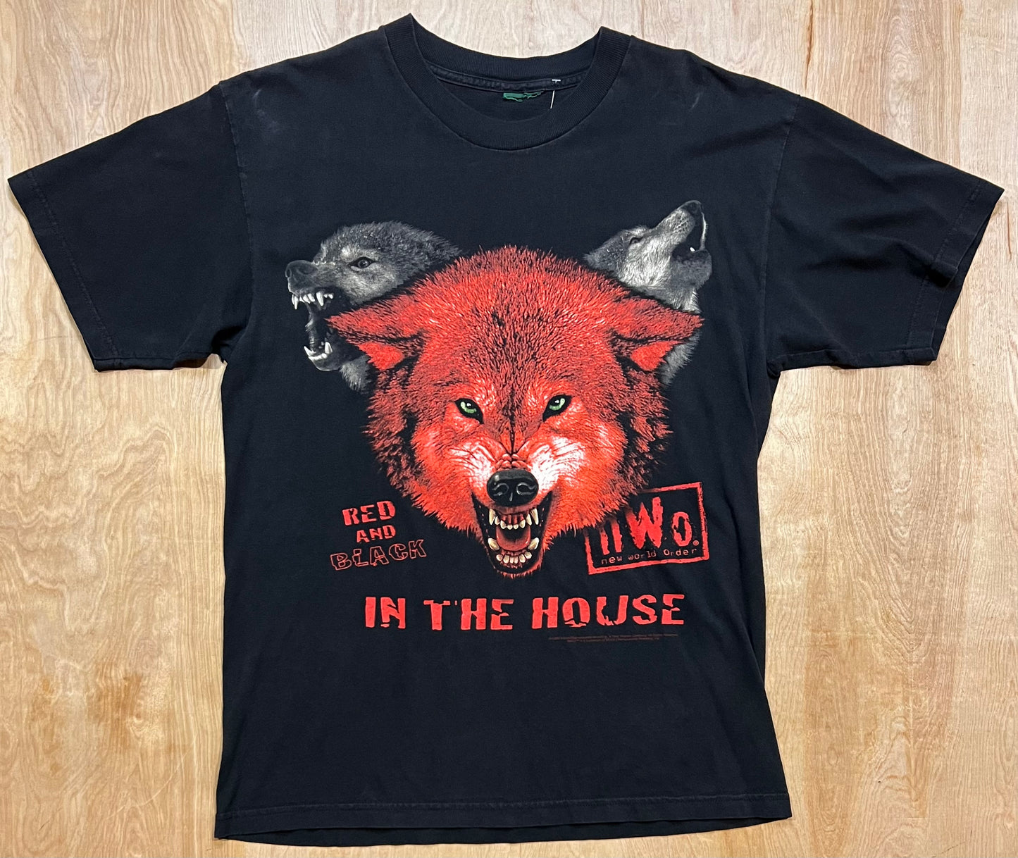 1998 New World Order "In the House" Wresting T-Shirt