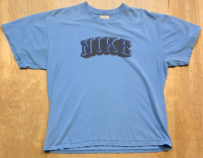 Y2K Nike Baby Blue T-Shirt
