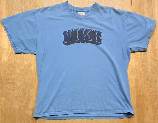 Y2K Nike Baby Blue T-Shirt