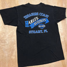 Load image into Gallery viewer, 1998 Harley Davidson &quot;Ride American&quot; Treasure Coast T-Shirt

