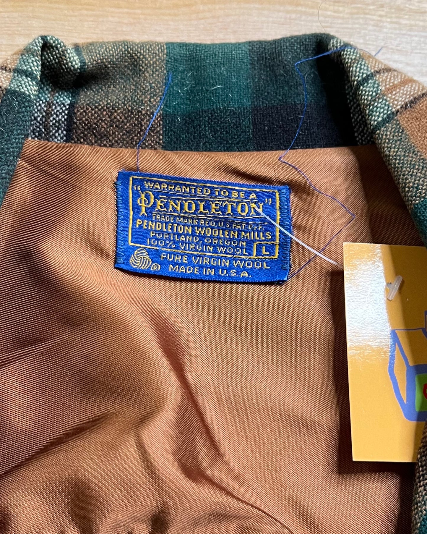 Vintage Pendleton Wool Flannel Jacket