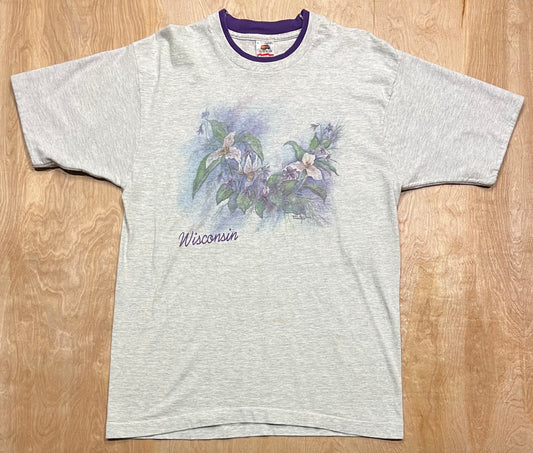 Vintage 1992 Wisconsin Fruit of the Loom T-Shirt