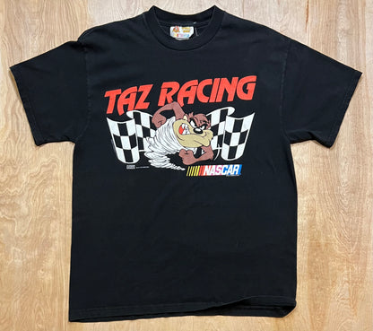 1997 Looney Tunes Taz Racing Nascar T-Shirt