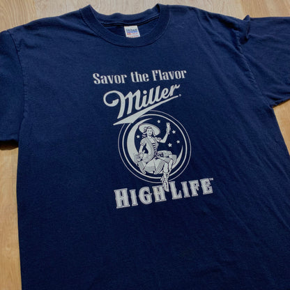 Savor The Flavor Miller High Life T-Shirt