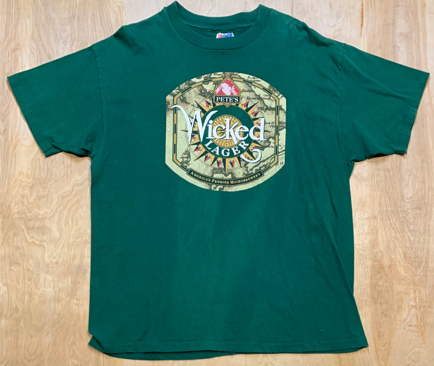 90's Petes Wicked Lager Single Stitch T-Shirt