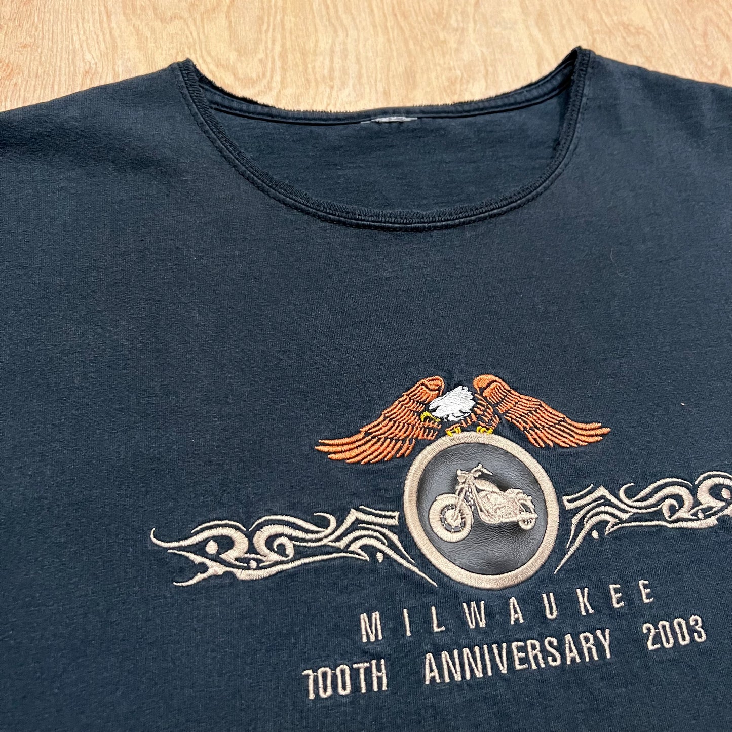 2003 Milwaukee 100th Anniversary Harley Davidson T-Shirt