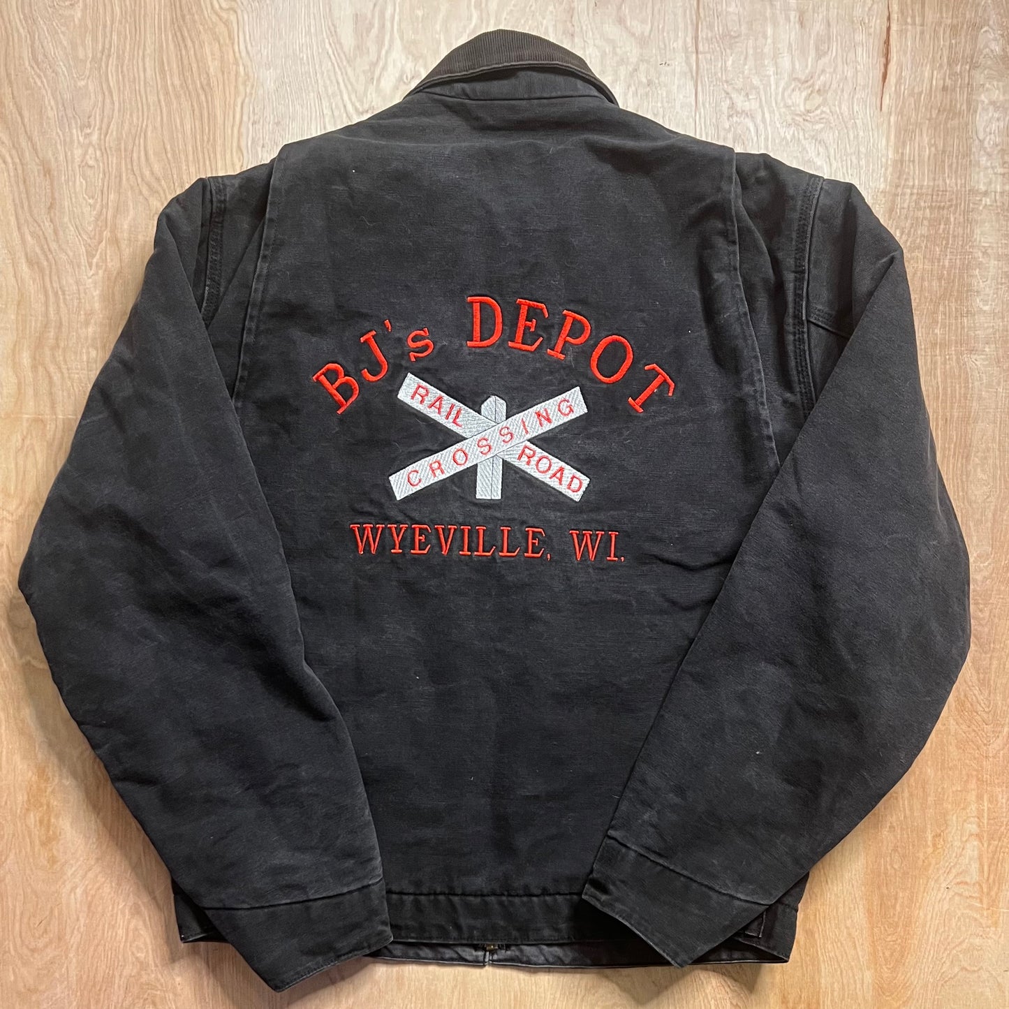 Vintage Carhartt Detroit Blanket Lined Company Jacket