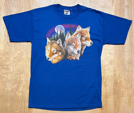 Vintage Wolf Pack Graphic T-Shirt