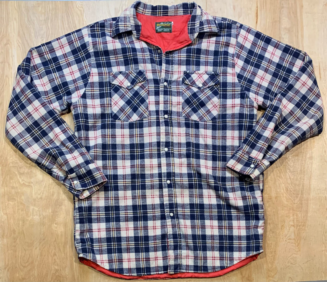 Vintage Woodman's Insulated Flannel