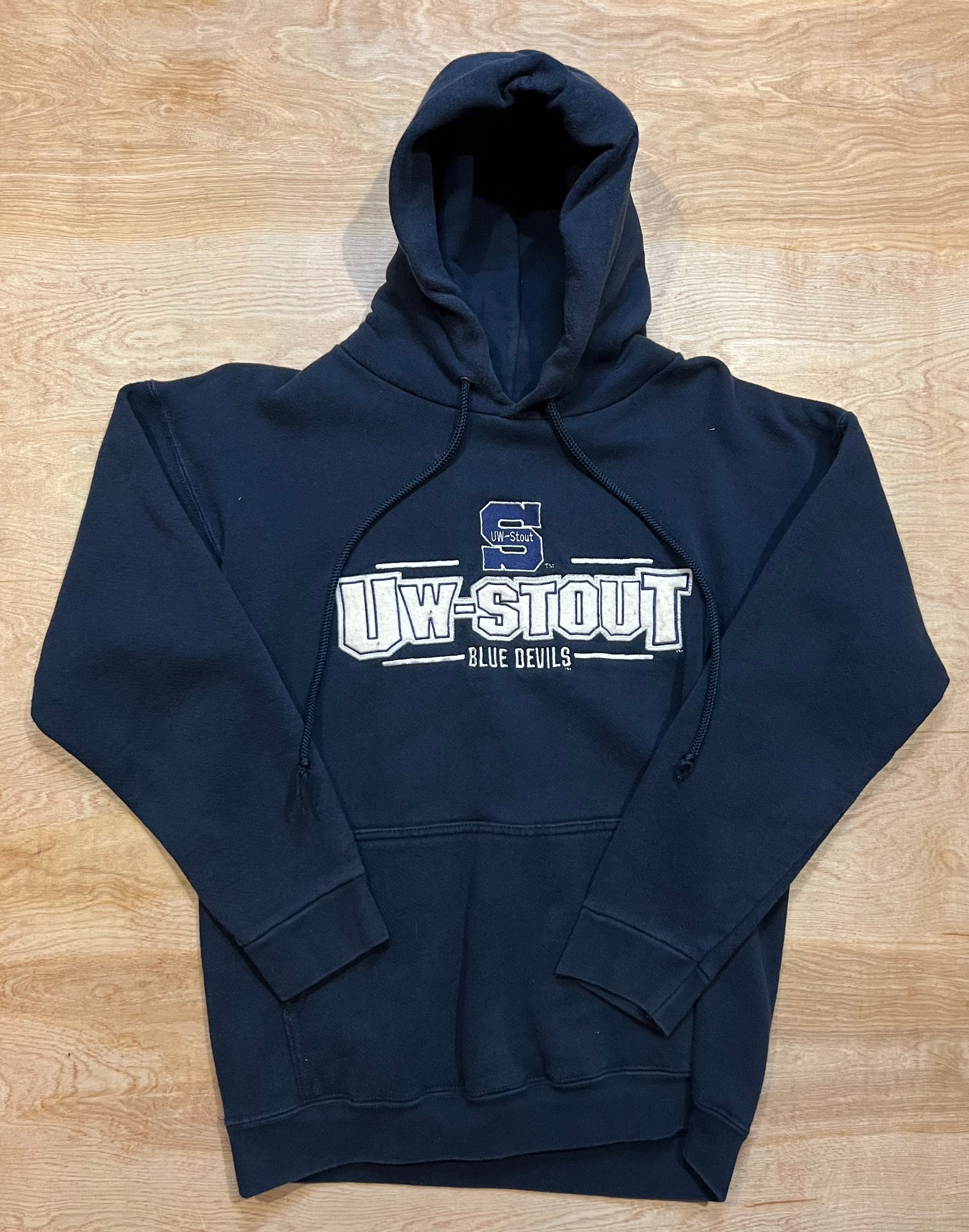 Vintage University of Wisconsin Stout Hoodie GSB Thrifting