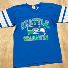 Load image into Gallery viewer, Vintage Seattle Seahawks Logo 7 Single Stitch T-Shirt
