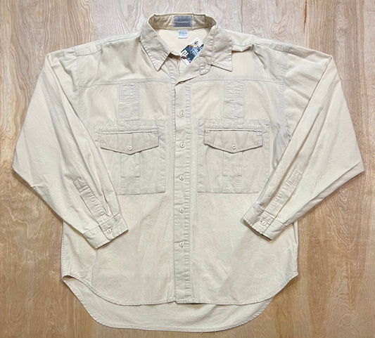 Vintage Billboard International Off-White Button Down