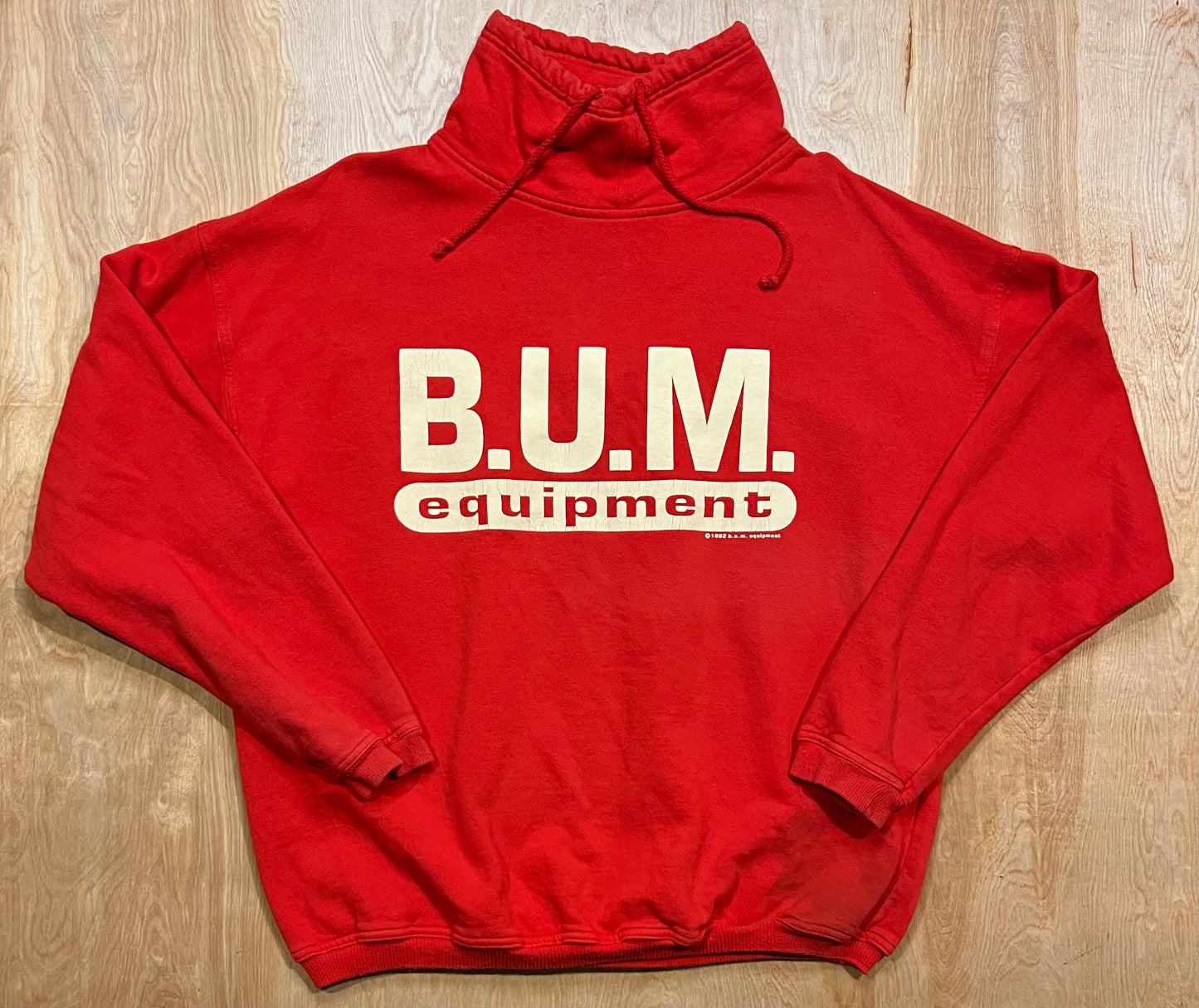 1992 Bum Equipment Mock Hoodie