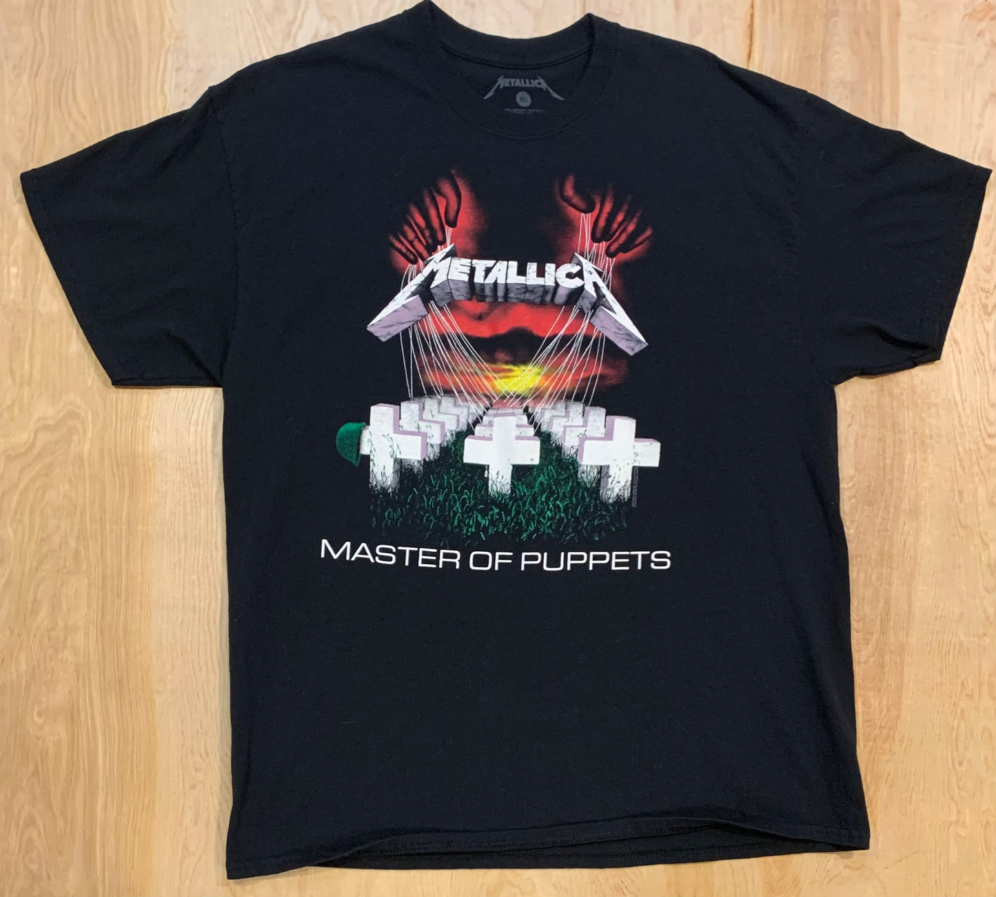 "Master Of Puppets" Metallica Graphic T-shirt