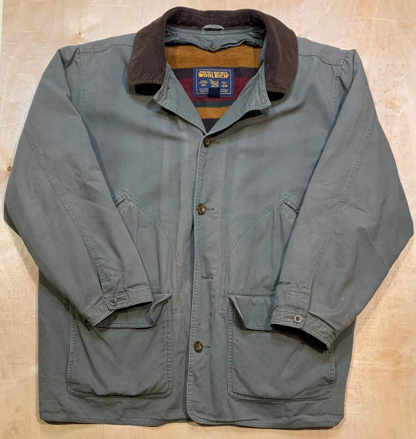 Vintage Woolrich Flannel Lined Jacket