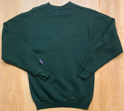 Vintage Embroidered Green Bay Packers Crewneck