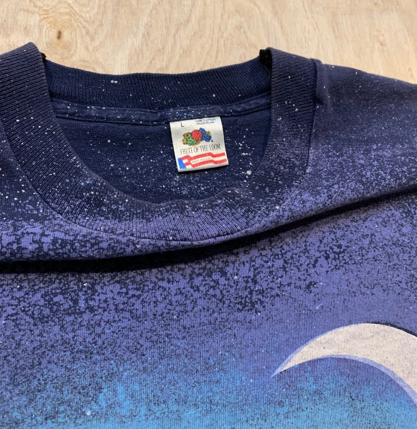 90's TAOS Nighttime Skyline Single Stitch T-Shirt