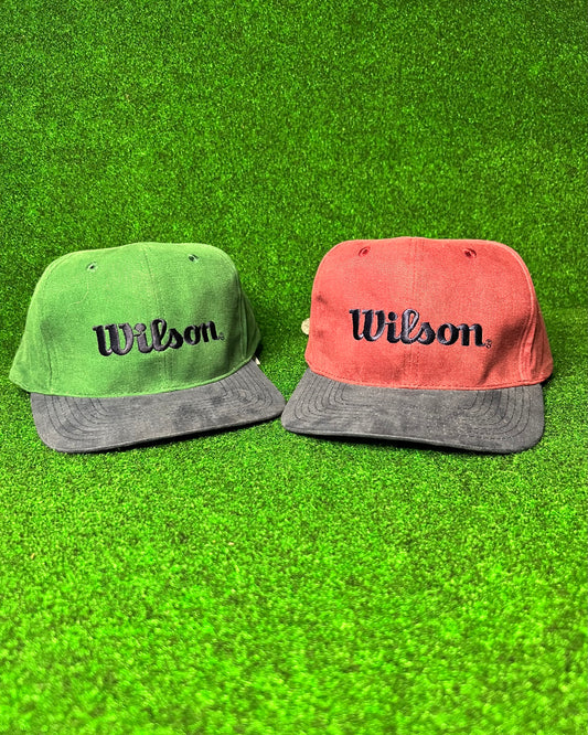 Vintage Combo: Deadstock Wilson Golf Caps