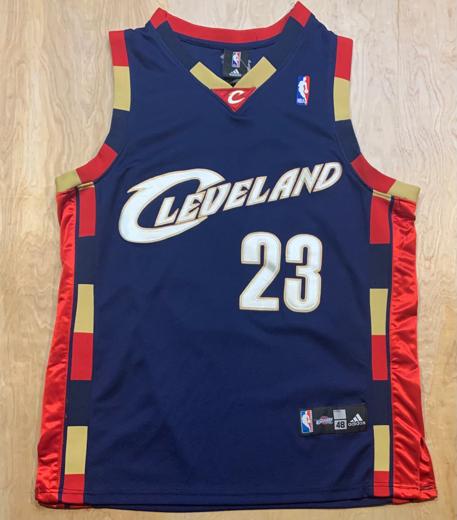 Adidas Hardwood Classics Cleveland Cavaliers LeBron James Blue