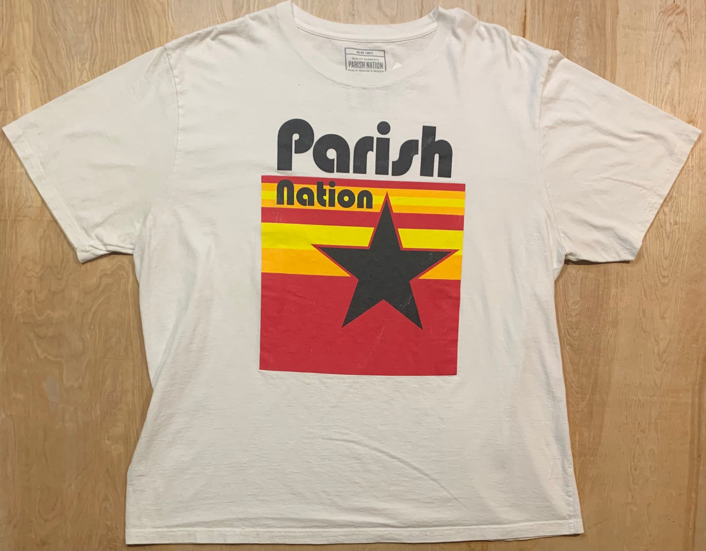 Parish Nation White Graphic T-Shirt