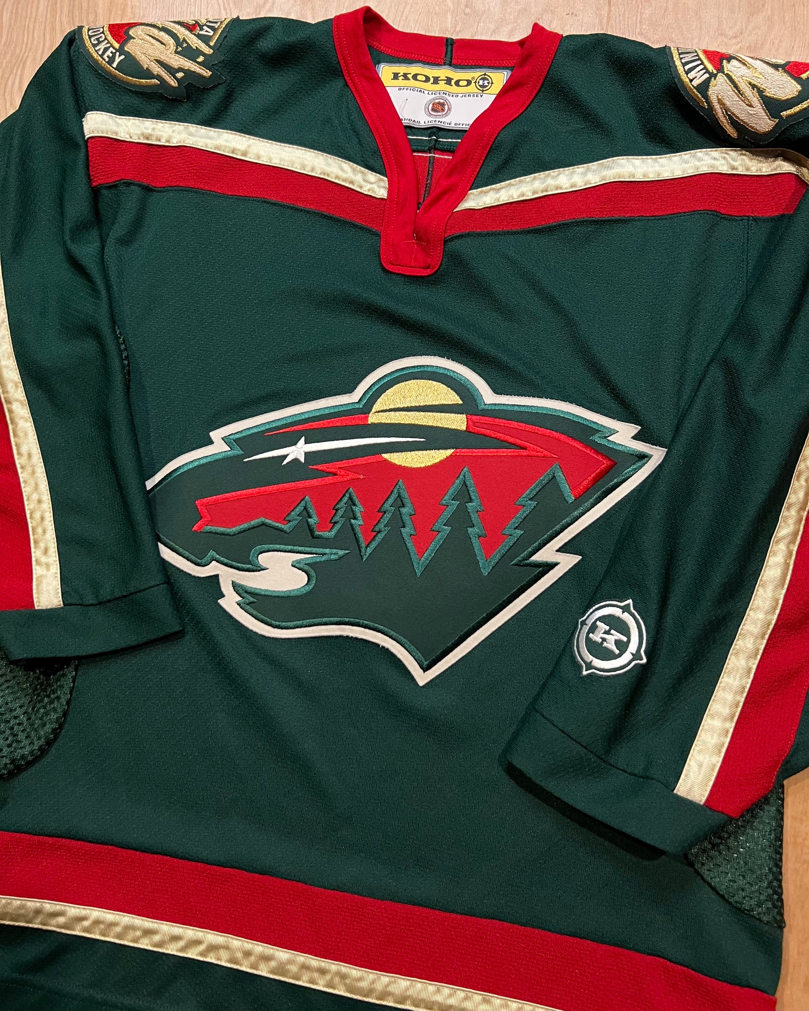 Minnesota Wild Vintage Official Licensed Koho NHL Hockey Jersey Mens Medium