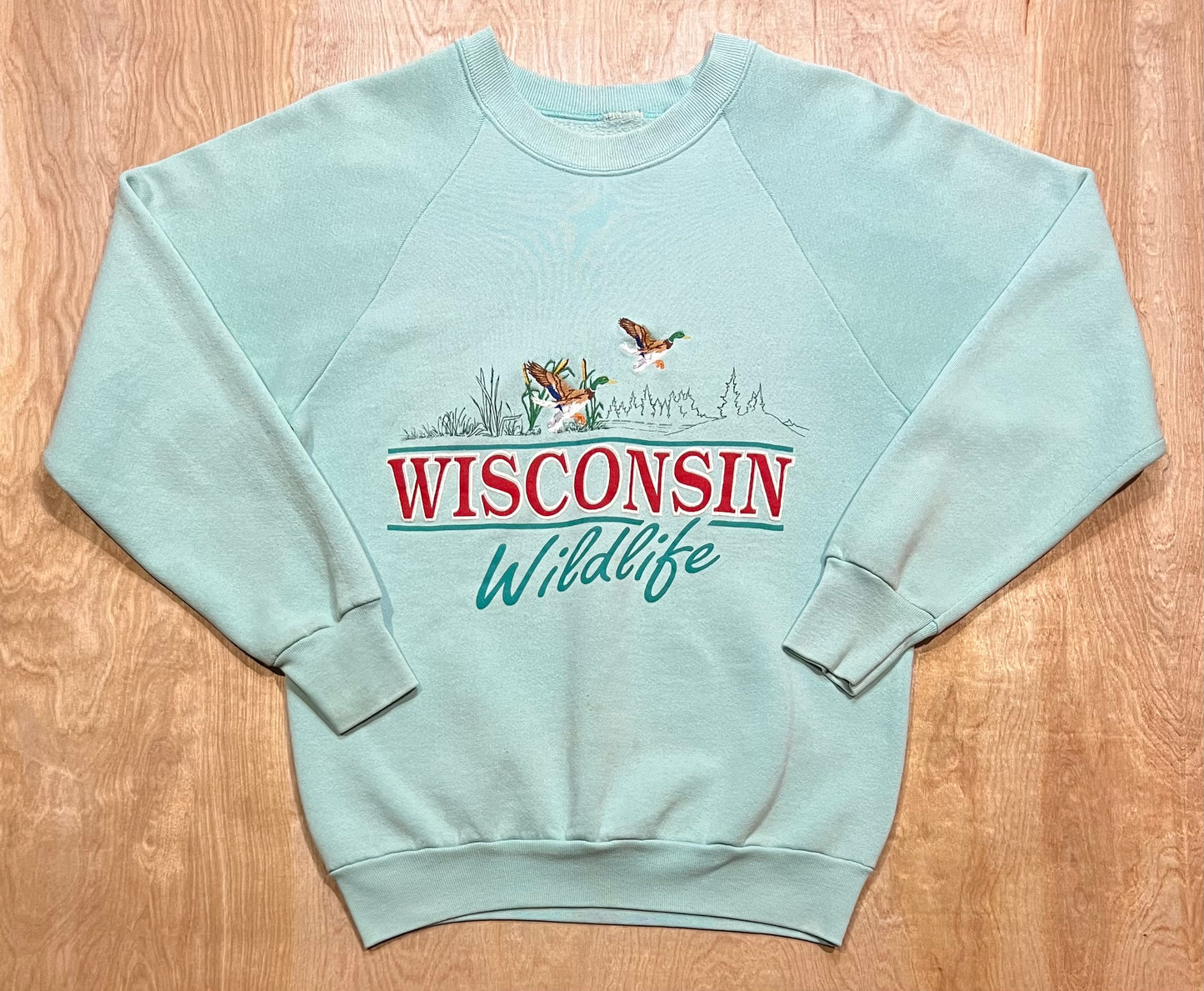 Vintage Wisconsin Wildlife Crewneck