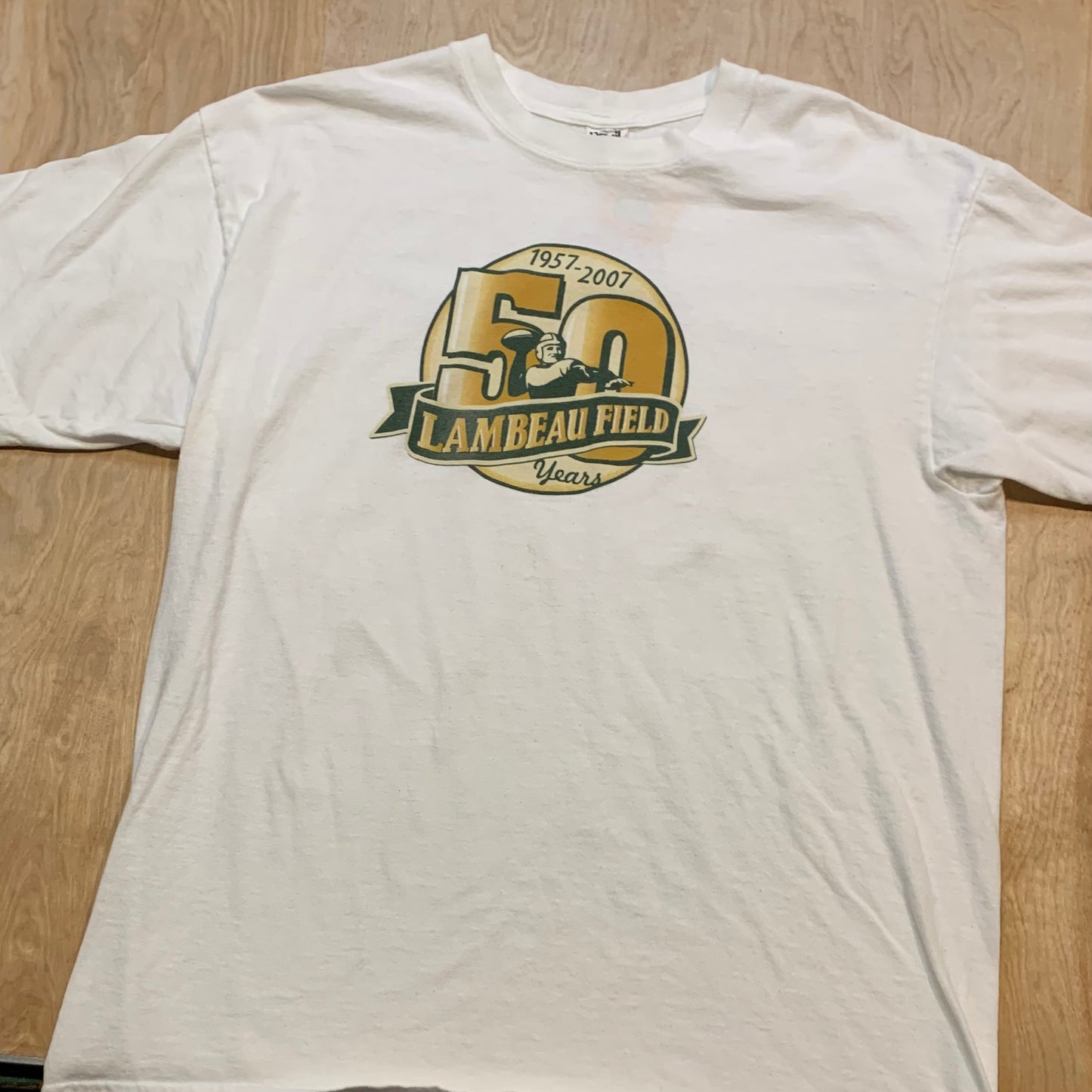 2007 Lambeau Field 50 Year Anniversary T-Shirt