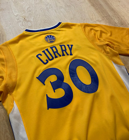 Steph Curry Golden State Warriors Stitched Adidas T-Shirt Jersey