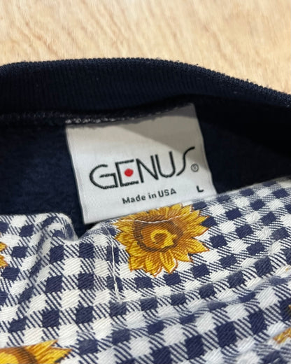 1980's UWEC Floral Flannel and Crewneck Combo