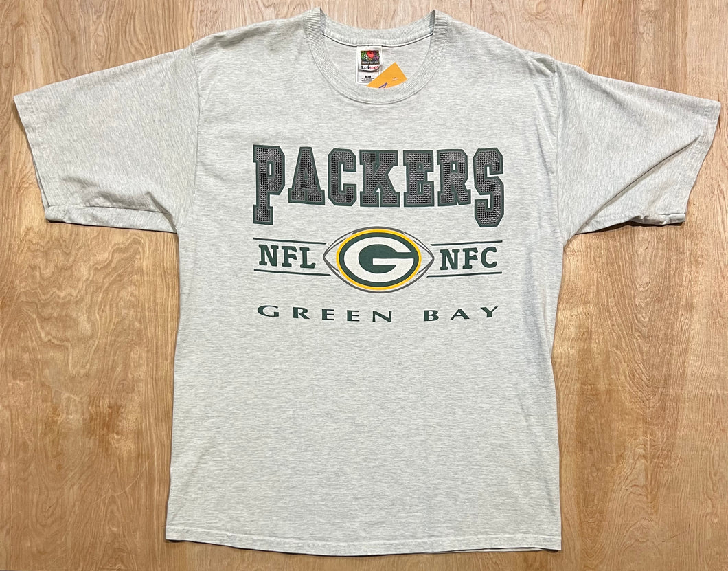 Vintage Green Bay Packers 3D Print Fruit of the Loom T-Shirt