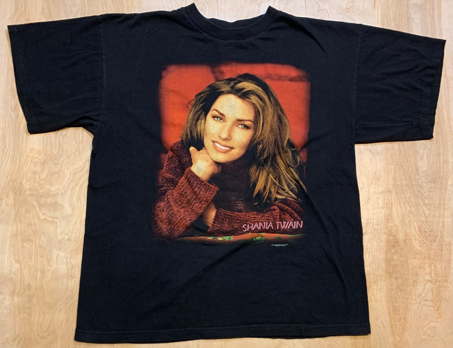 1998 Shania Twain Official Tour T-Shirt