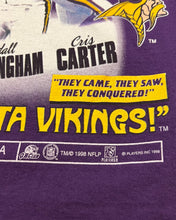 Load image into Gallery viewer, 1998 &quot;The Men in Purple&quot; Minnesota Vikings T-Shirt
