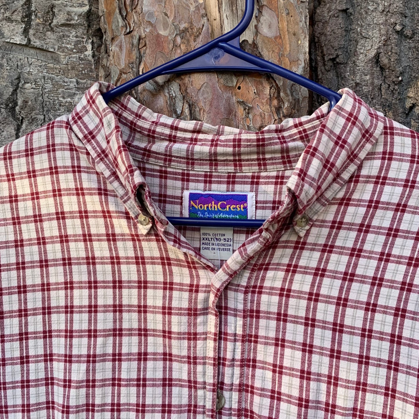 Vintage North Crest Light Button Down Shirt