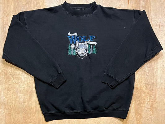 Vintage Lone Wolf Lodge Crewneck