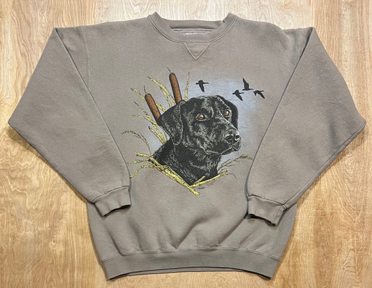 Vintage 1996 Black Lab Crewneck