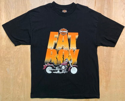 Harley Davidson 1999 Fat Boy V-Twin T-Shirt