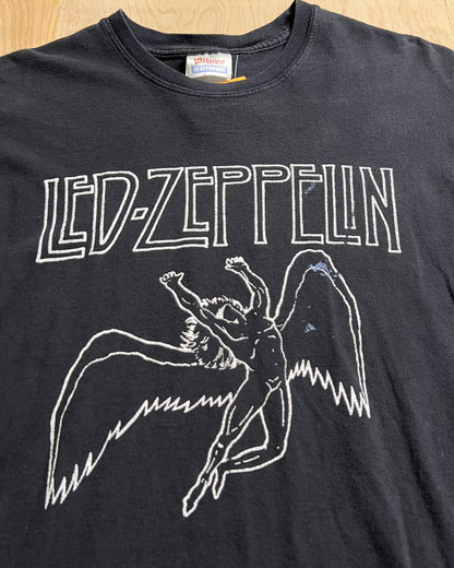 Vintage Led Zeppelin Paint Stained T-Shirt