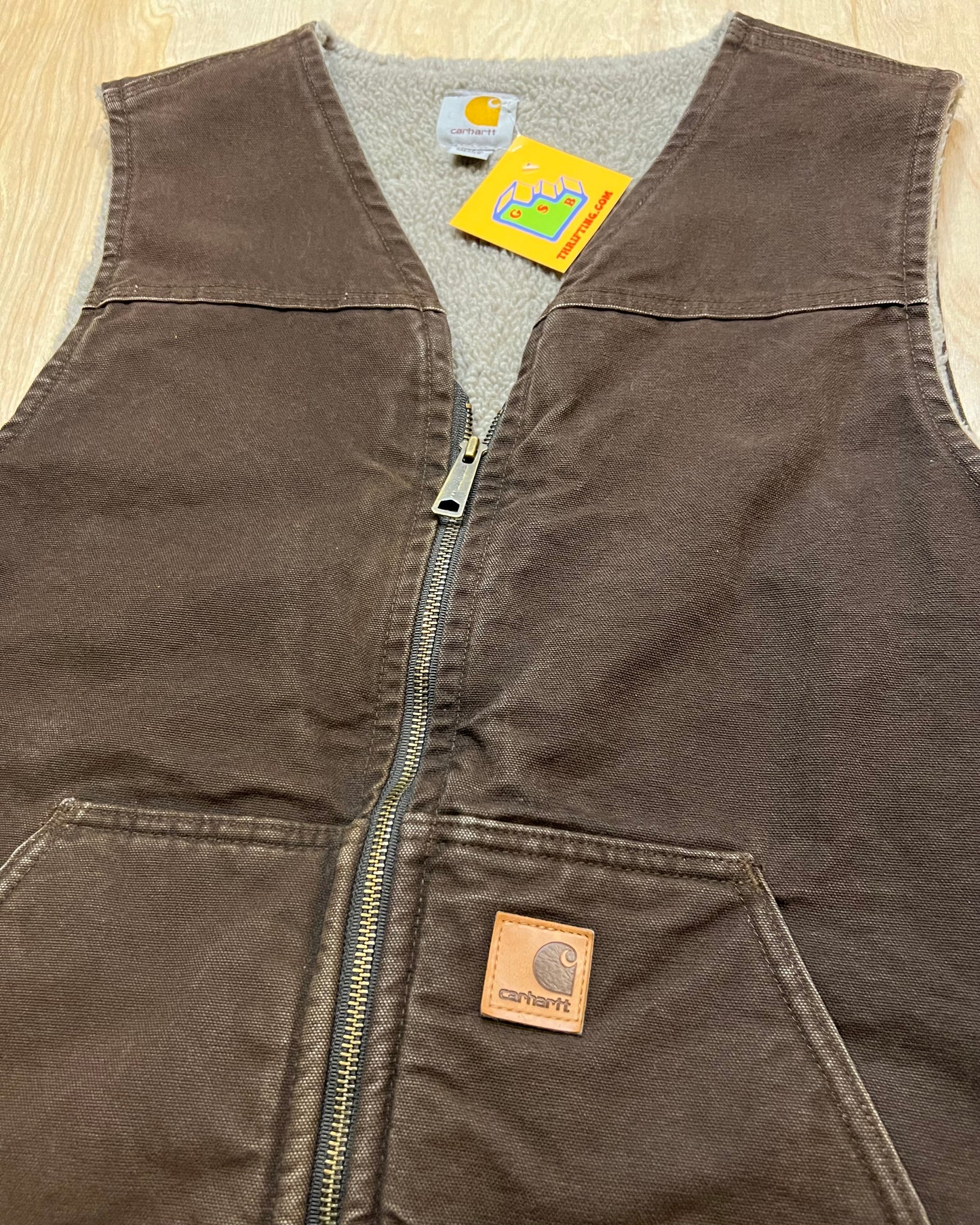 Carhartt Insulated Sherpa-Lined Mock-Neck Vest