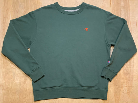 Forrest Green Champion Crewneck