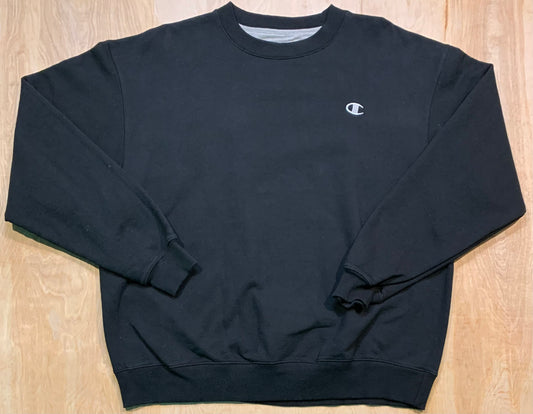 Black Champion Crewneck