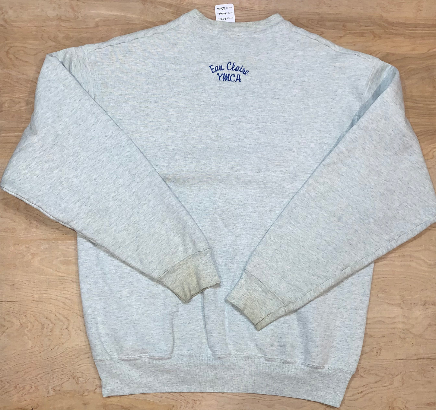 Classic YMCA Camp Manitou Embroidered Crewneck