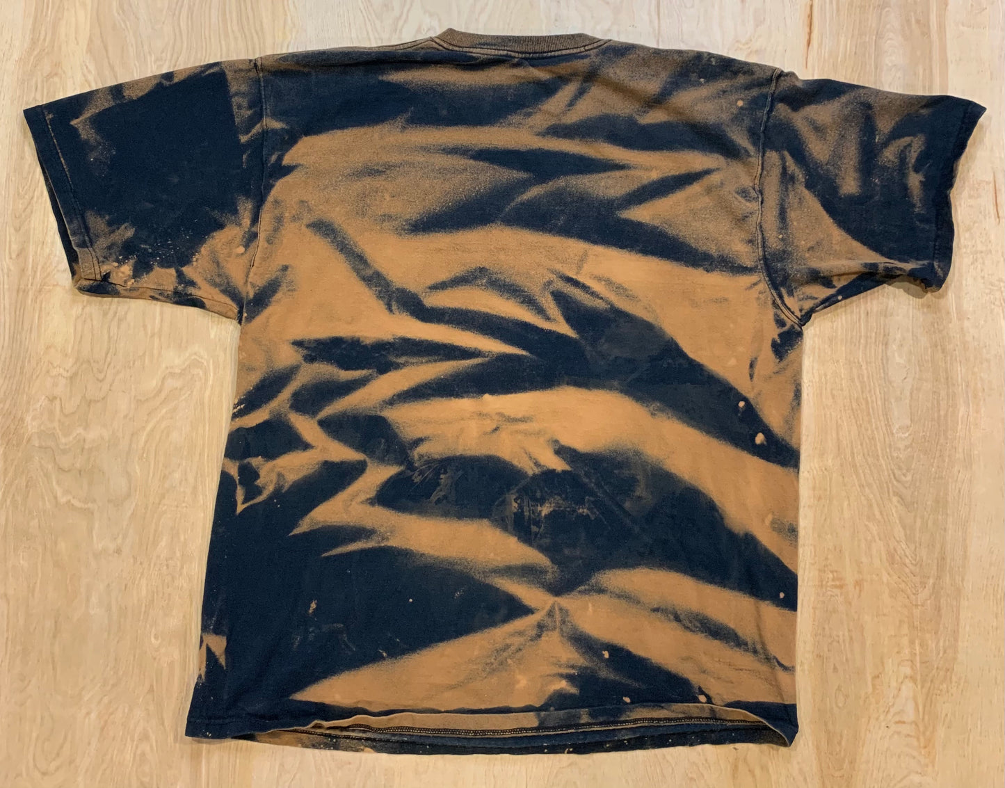 Native American "Homeland Security" bleached T-shirt