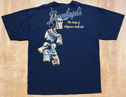 Leinenkugels Cans and Fishing Chain Front and Back T-Shirt